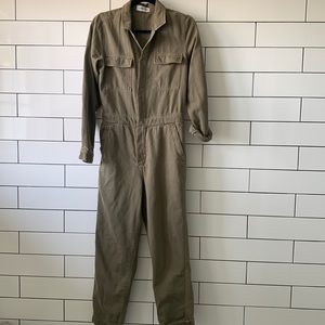 Carly Jean Olive romper